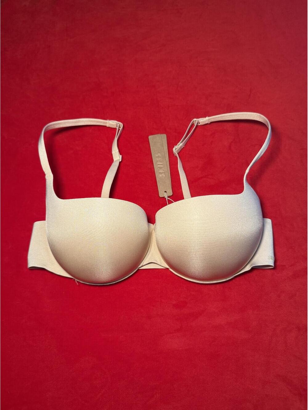 Skims Ultimate Push-Up Balconette Bra Color Sand Size 34B